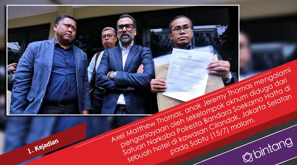 Kepedihan Jeremy Thomas Lihat Anaknya Jadi Korban Penganiayaan. (Foto: Adrian Putra, Desain: Nurman Abdul Hakim/Bintang.com)