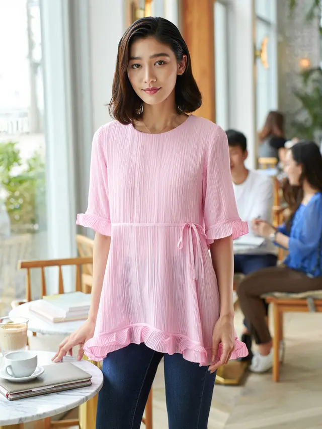 Model Tunik Crinkle Terbaru 2025