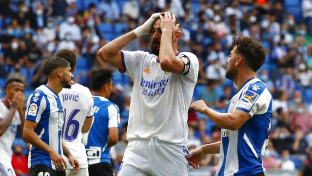 FOTO: Real Madrid Kalah dari Espanyol di La Liga