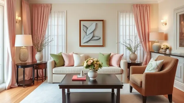 Kombinasi Warna Cokelat Interior