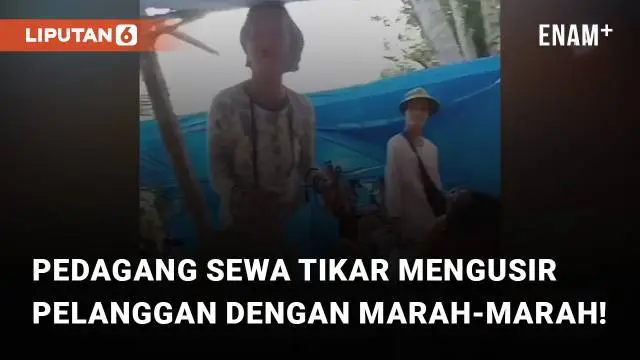 Diketahui, seorang pedagang sewa tikar mengusir dengan tidak hormat kepada penyewa! Kejadian ini terjadi di pantai Pandan Sibolga, Sumatera Utara