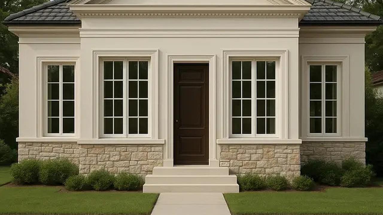 7 Model Rumah Minimalis 1 Lantai Gaya Eropa Klasik