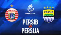 Persija Vs Persib, BRI Super League. (Bola.com/Wiwig Prayugi)