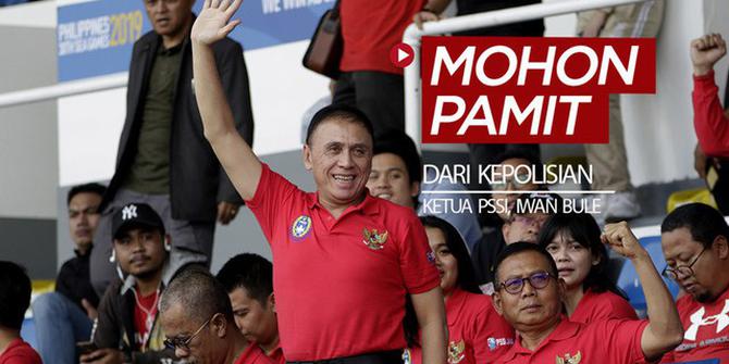 VIDEO: Ketua PSSI, Iwan Bule Pamit dari Kepolisian