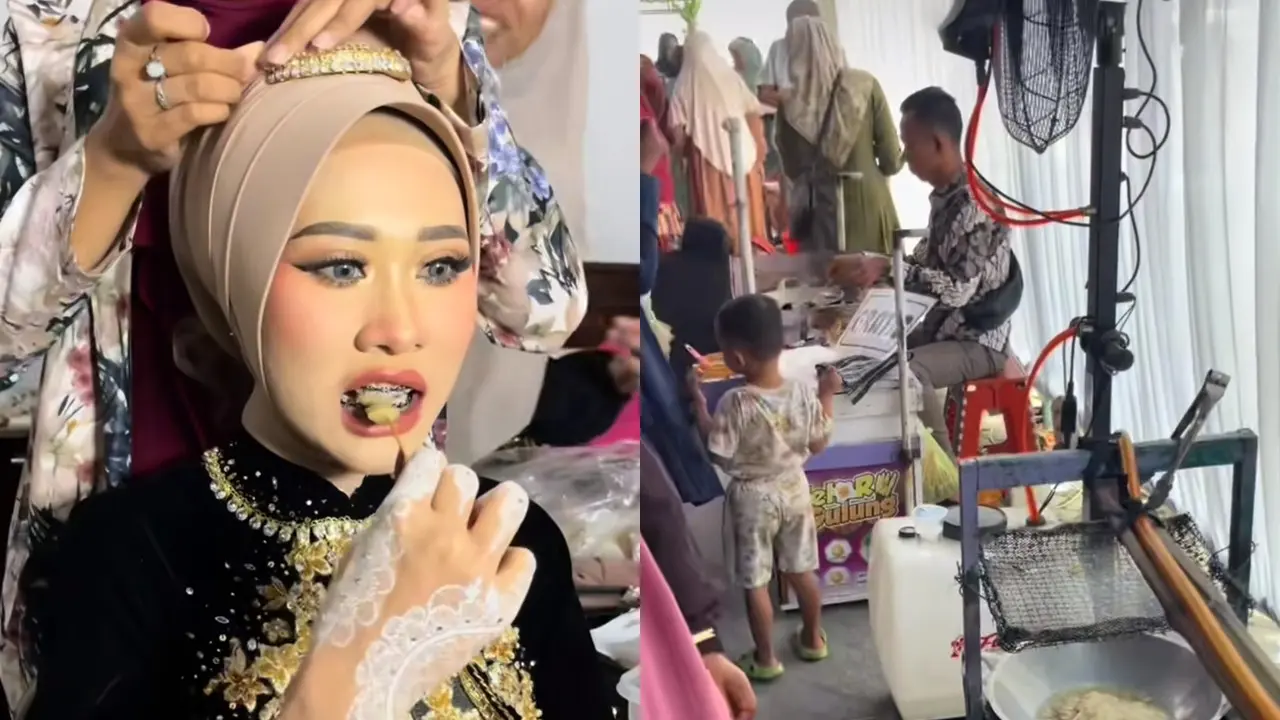 Acara Nikah Sajikan Menu Jajanan SD