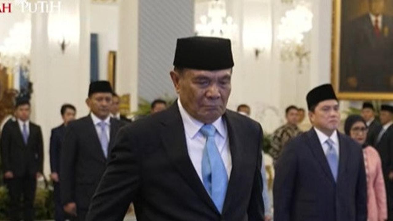 Djamari Chaniago Dilantik Prabowo Jadi Menko Polkam