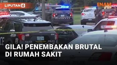 Insiden penembakan brutal kembali terjadi di Amerika Serikat. Kali ini penembakan terjadi di dalam gedung rumah sakit di daerah Tulsa, Oklahama.