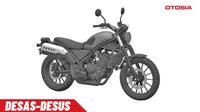 Sosok motor baru Honda bergaya retro (dgip.go.id)