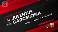 Juventus vs Barcelona (Liputan6.com/Abdillah)