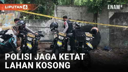 VIDEO: Pasca Bentrokan Tanah Abang, Polisi Jaga Lokasi Lahan Kosong