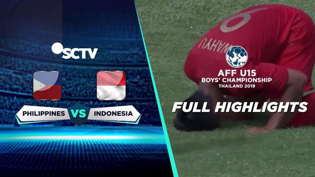 Berita video highlight Piala AFF U-15 2019 antara Filipina melawan Timnas Indonesia yang berakhir dengan skor 0-4, Jumat (2/8/2019).