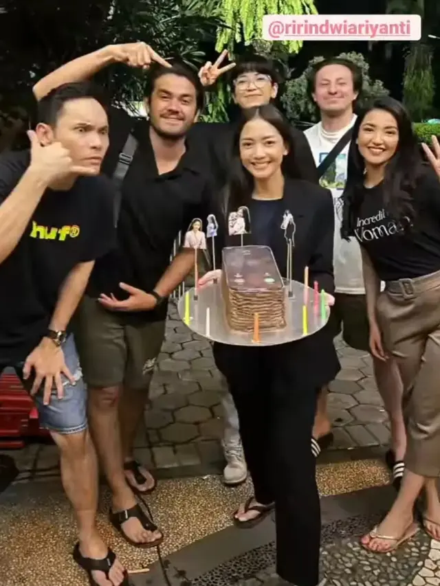 7 Potret Ririn Dwi Ariyanti Rayakan Ulang Tahun, Seru Bersama Sahabat