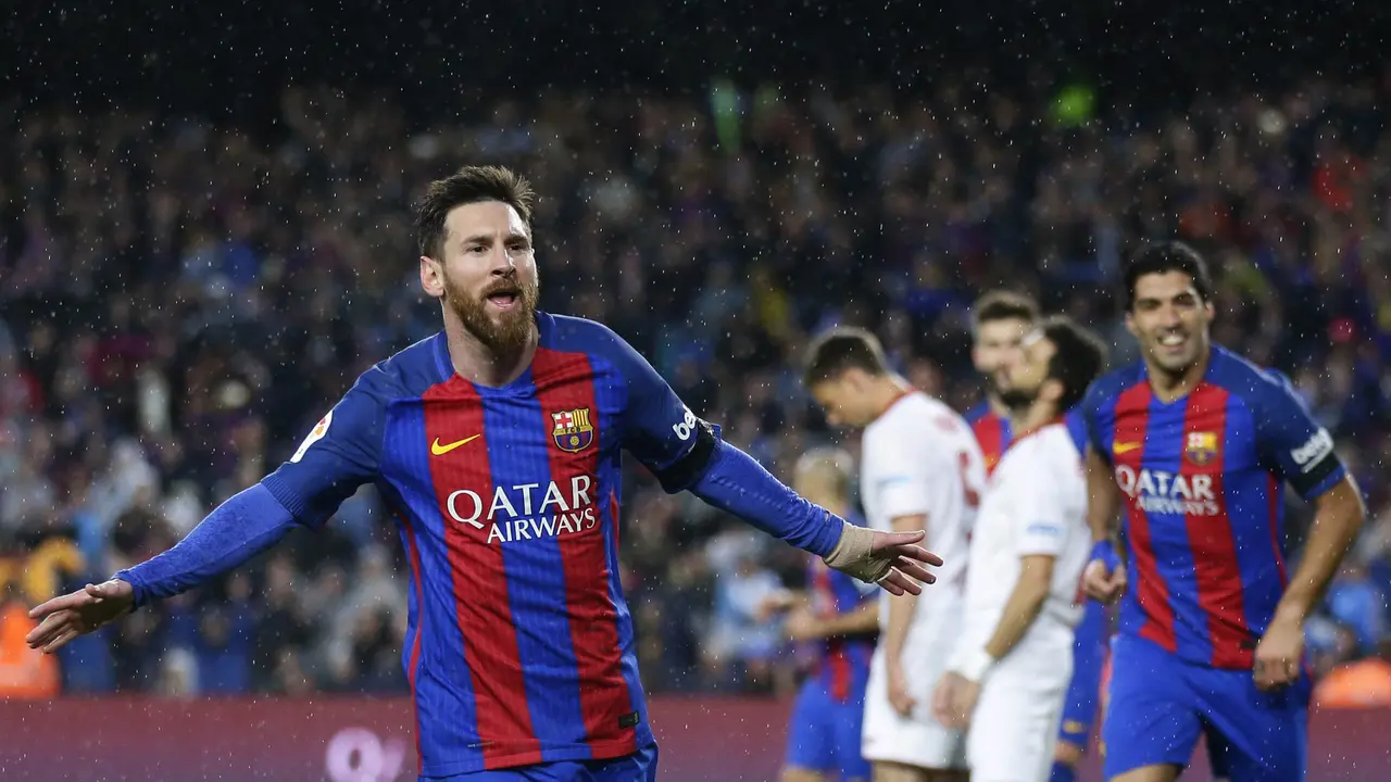 Kembali Bermain, Messi Cetak Dua Gol ke Gawang Sevilla