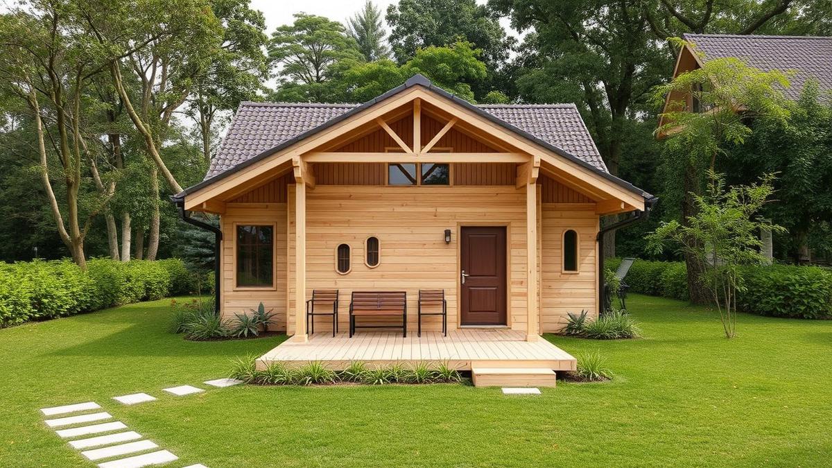 6 Inspirasi Rumah Kayu Sederhana Ukuran 6x9 di Kampung yang Indah dan Bikin Betah