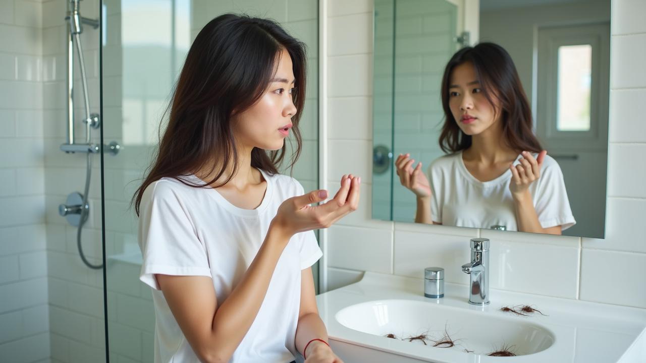 mengatasi rambut rontok parah secara alami