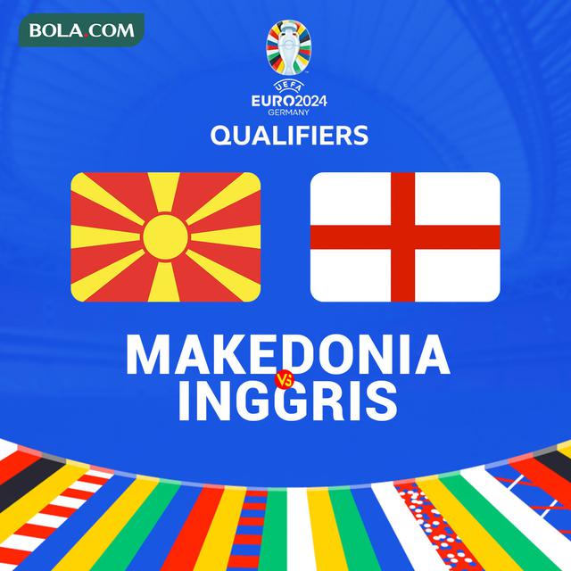 Kualifikasi Piala Eropa 2024 - Makedonia Vs Inggris