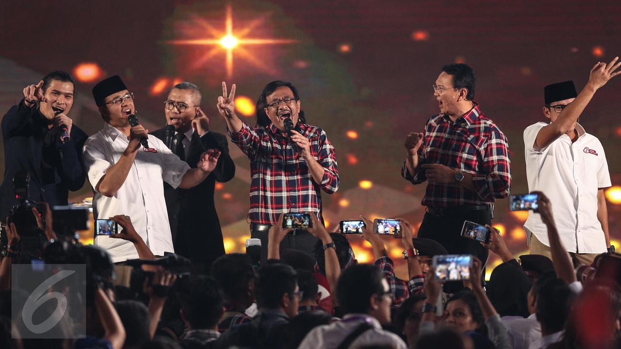 20170127- Keakraban Paslon Pilgub DKI Usai Debat Putaran Kedua-Faizal Fanani