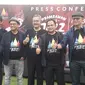 Anas Syahrul Alimi saat jumpa pers Prambanan Jazz Festival 2018 di Pelataran Candi Prambanan