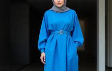 10 Model Gamis Wanita Sederhana yang Syari dan Elegan, Desan Longgar dengan Bahan Nyaman