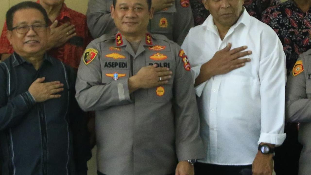 Wujudkan Pemilu Damai, Kaops NCS Polri Kunjungi Tiga Tokoh Lintas Agama