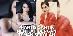 4 Artis Cantik Ini Menikah dengan Teman Sekolahnya