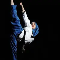 Wanita Cantik Ini Dijuluki Ratu Taekwondo Berhijab | foto : instagram