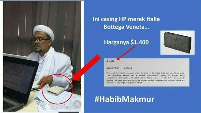 Heboh Demo Ahok Hari Ini, Netizen Bahas Casing HP Habib Rizieq