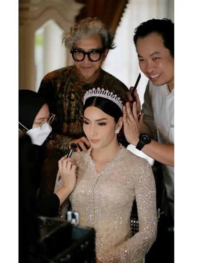 6 Momen Akad Nikah Tyas Mirasih dan Tengku Tezi, Usung Adat Melayu Modern