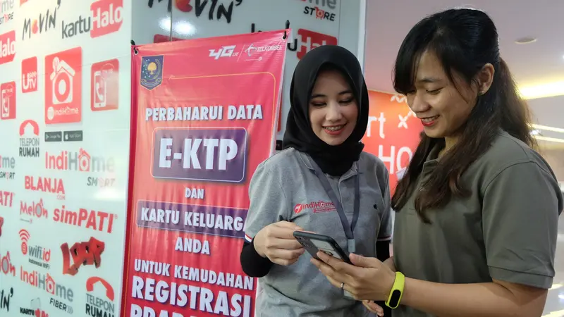 Registrasi pelanggan prabayar