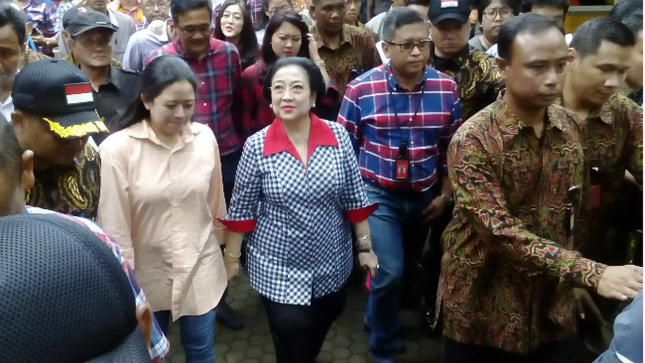Megawati Ikut Nyoblos Pilkada DKI 2017