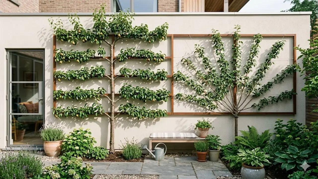 Inspirasi Espalier di Lahan Sempit Rumah