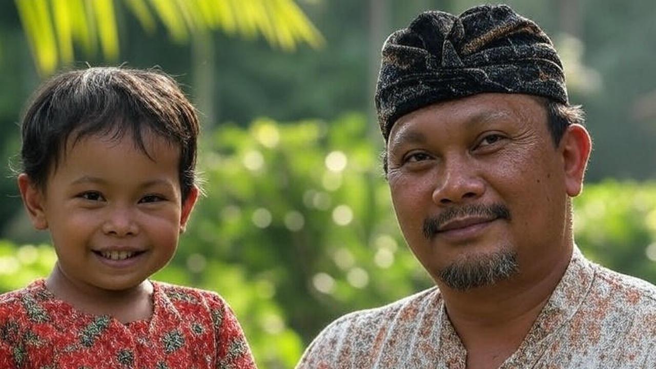 Ilustrasi Orangtua dan Anak