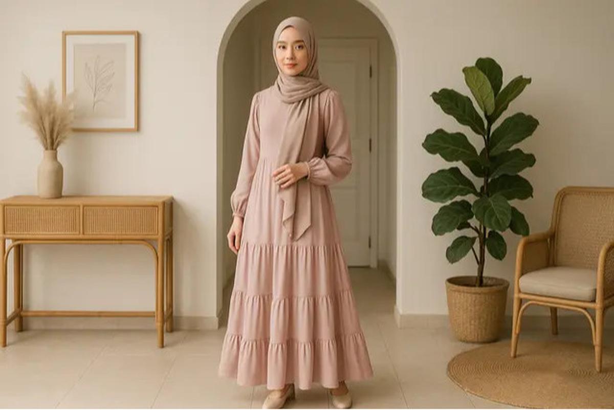 Mending Long Dress atau Gamis? Ini Rekomendasi Buat Kamu yang Berhijab