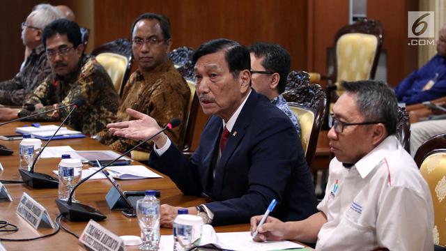 Menko Luhut Bahas Industri Mobil Listrik Nasional Bareng DPR