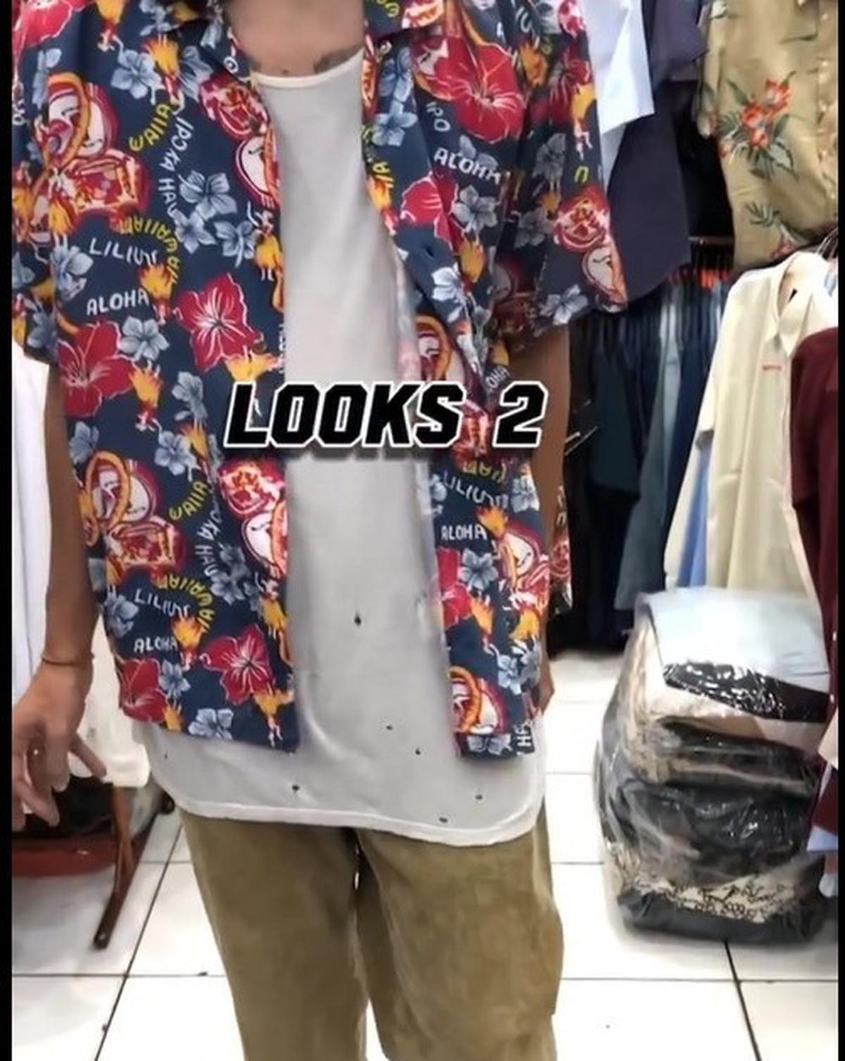 Potret Ello Vokalis Band Dewa 19 Thrifting di Pasar Baru Pakai Kaos Oblong Bolong-Bolong, Tetap Ganteng Meski Tampil Lusuh