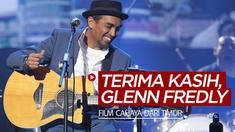 Berita video mengenang mendiang penyanyi ternama Glenn Fredly, yang pernah mempersembahkan film sepak bola, Cahaya dari Timur.