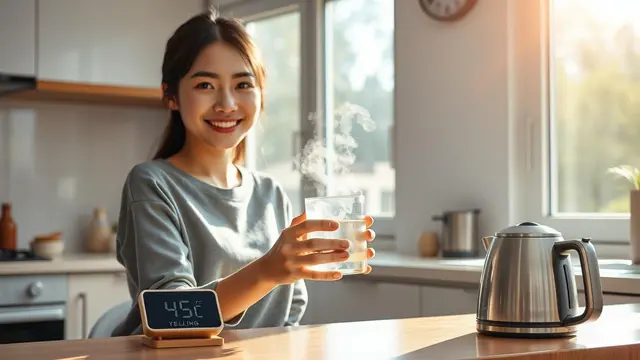 cara minum air hangat yang benar