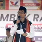 Cawapres nomor urut 3, Mahfud MD, dalam kegiatan rembuk rakyat di daerah Seputih Banyak, Kabupaten Lampung Tengah, Provinsi Lampung pada Rabu (31/1) (Istimewa)