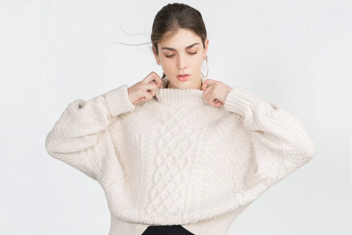 melipat sweater