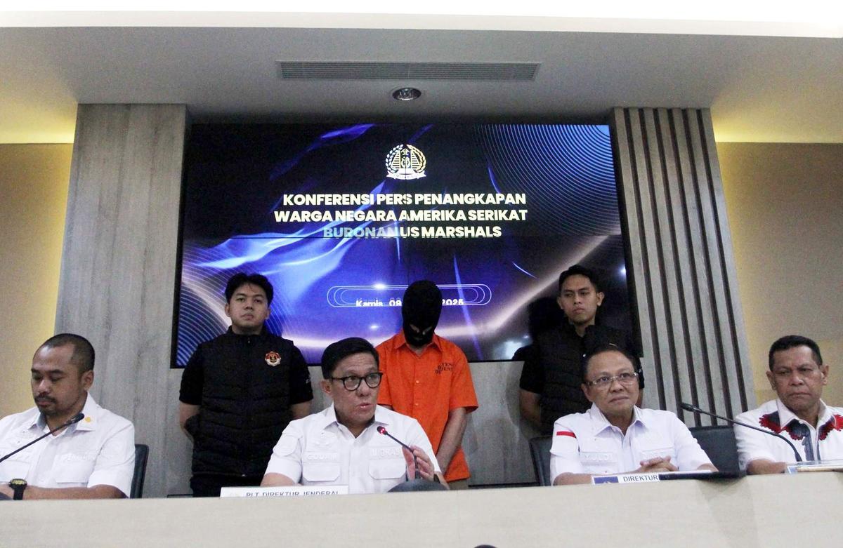 Ditjen Imigrasi tangkap WN Amerika Serikat buronan US Marshals