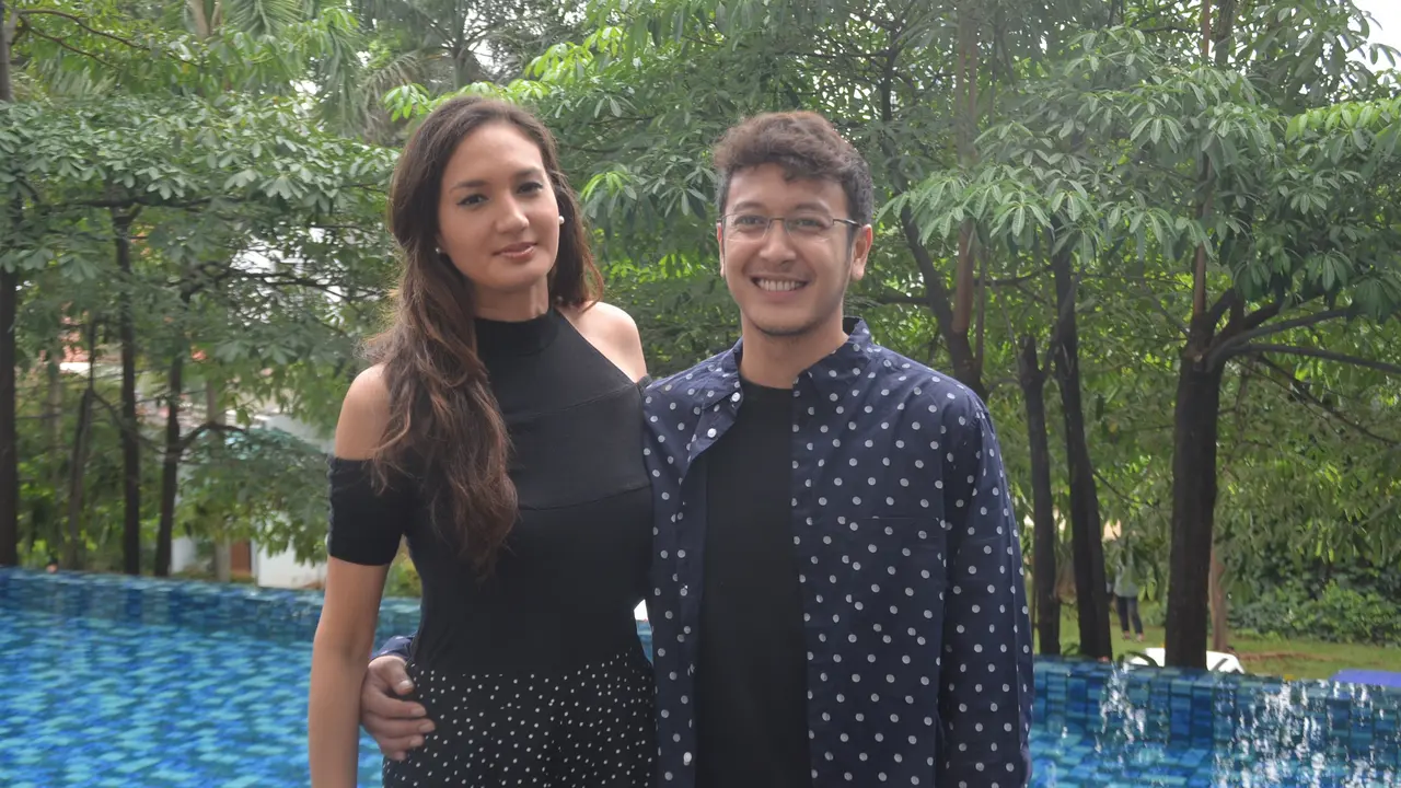 Dimas Anggara dan Nadine Chandrawinata (Foto: Liputan6.com/ Zulfa Ayu S)