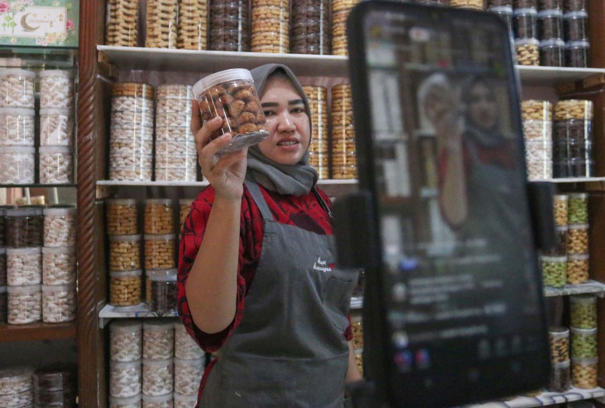 Permintaan kue kering meningkat jelang Lebaran
