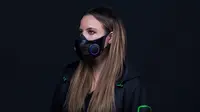 Tampilan masker pintar Project Hazel yang diperkenalkan Razer. (Sumber: Razer)