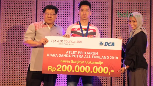 Kevin Sanjaya, Djarum Foundation, Bola.com