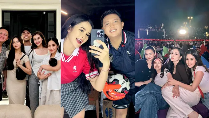 8 Gaya Public Figure Nobar Indonesia Vs Uzbekistan di Semifinal Piala Asia U-23, Rizky Febian-Mahalini hingga Denny Caknan-Bella Bonita