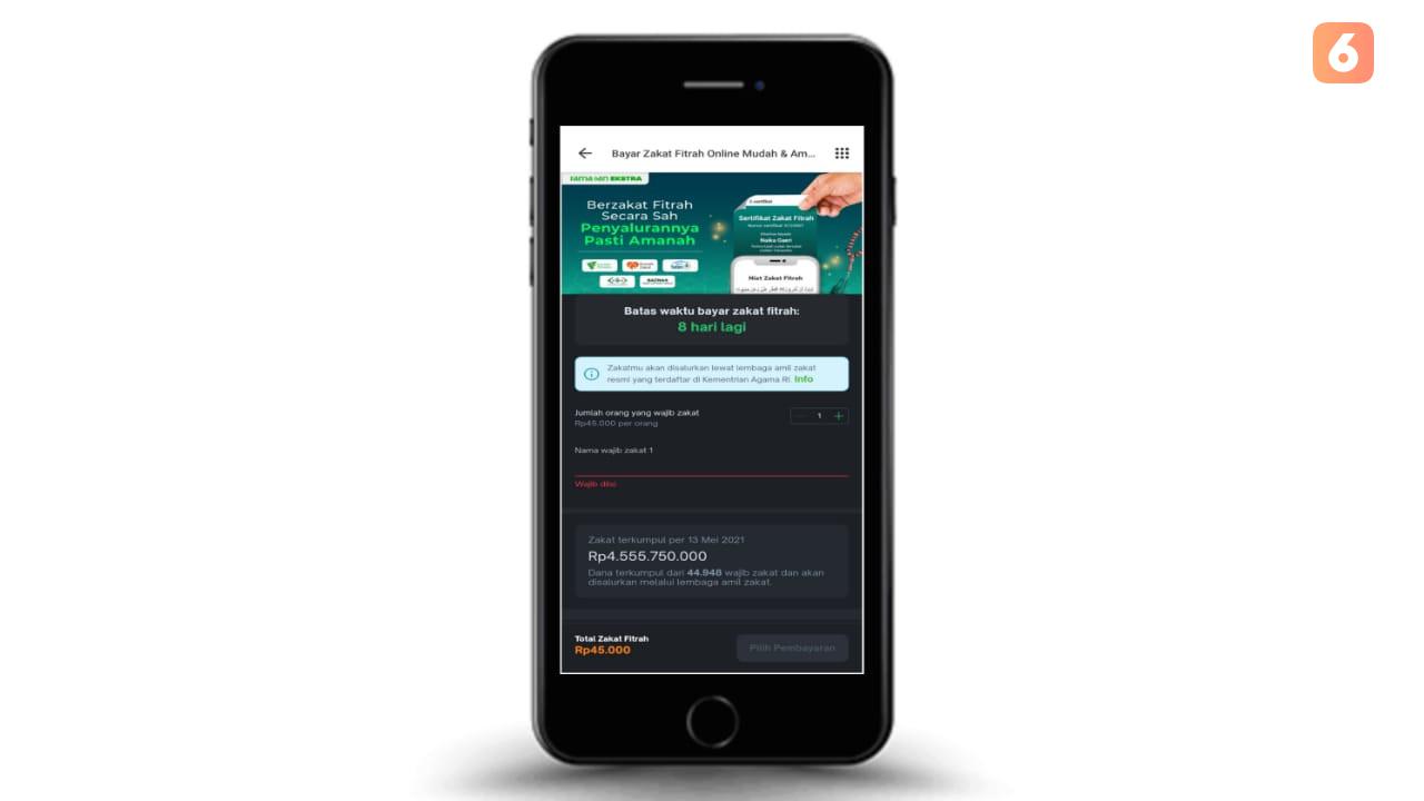 Ilustrasi Bayar Zakat Fitrah via Tokopedia