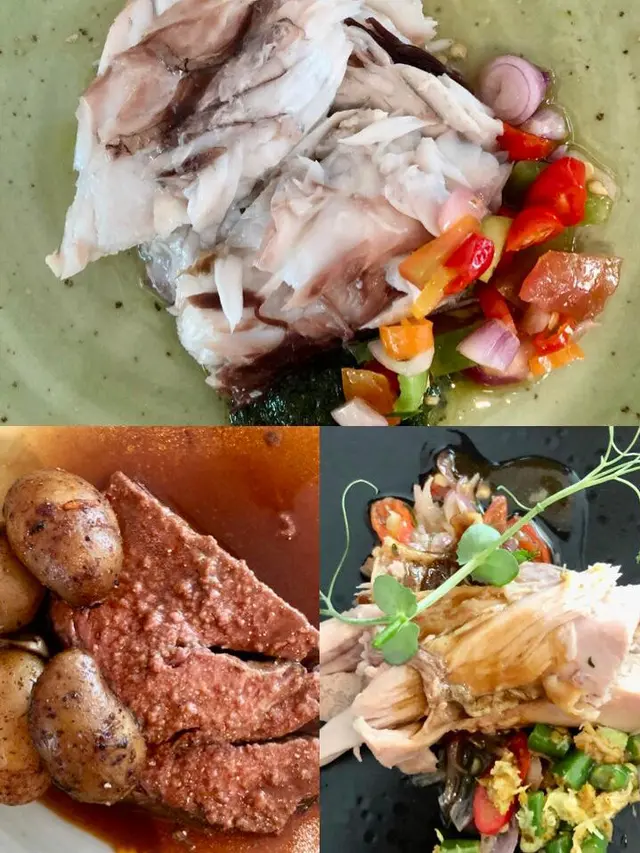Tiga hidangan menu spesial kaya rempah Indonesia yang berkolaborasi dengan Chef Maxie Millian
