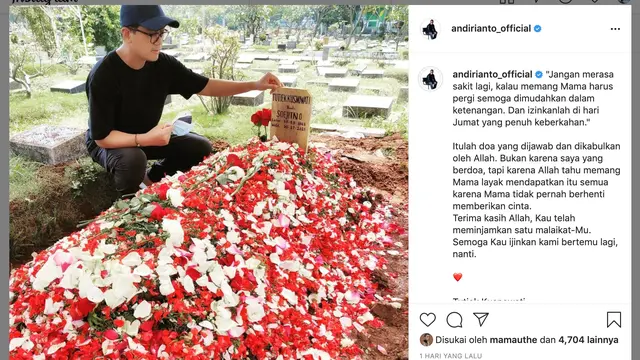 Unggahan Andi Rianto. (Foto: Instagram @andirianto_official)