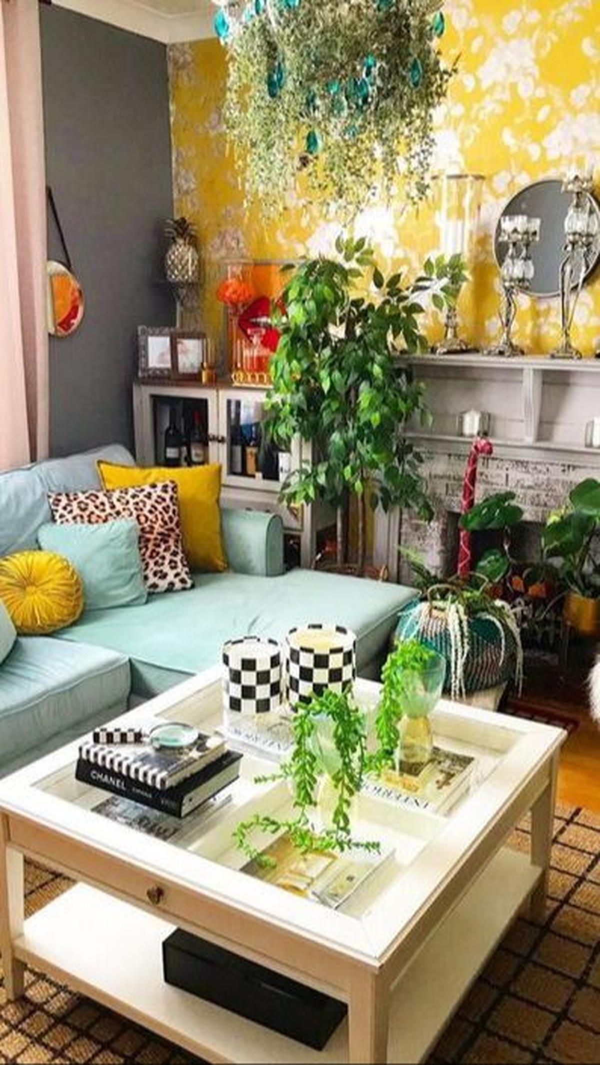 Desain Interior Rumah Jungalow Maksimalis