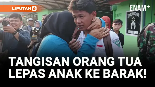 VIDEO: Meski Dikritik, 45 Pelajar Kembali Dikirim ke Barak Militer!